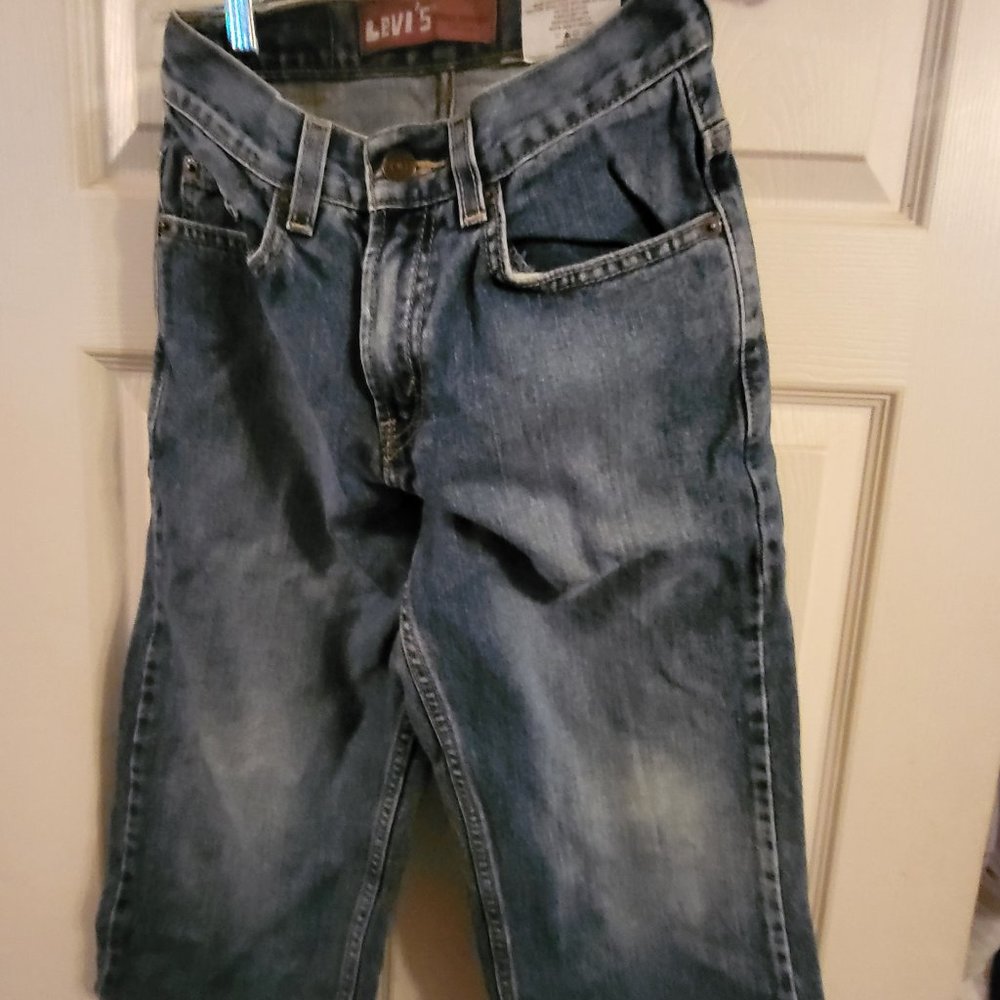 Levi's red tag capri jeans 568 NWT